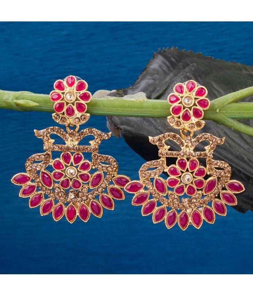     			Sukkhi Delightly Gold Plated Drop Earring For Women