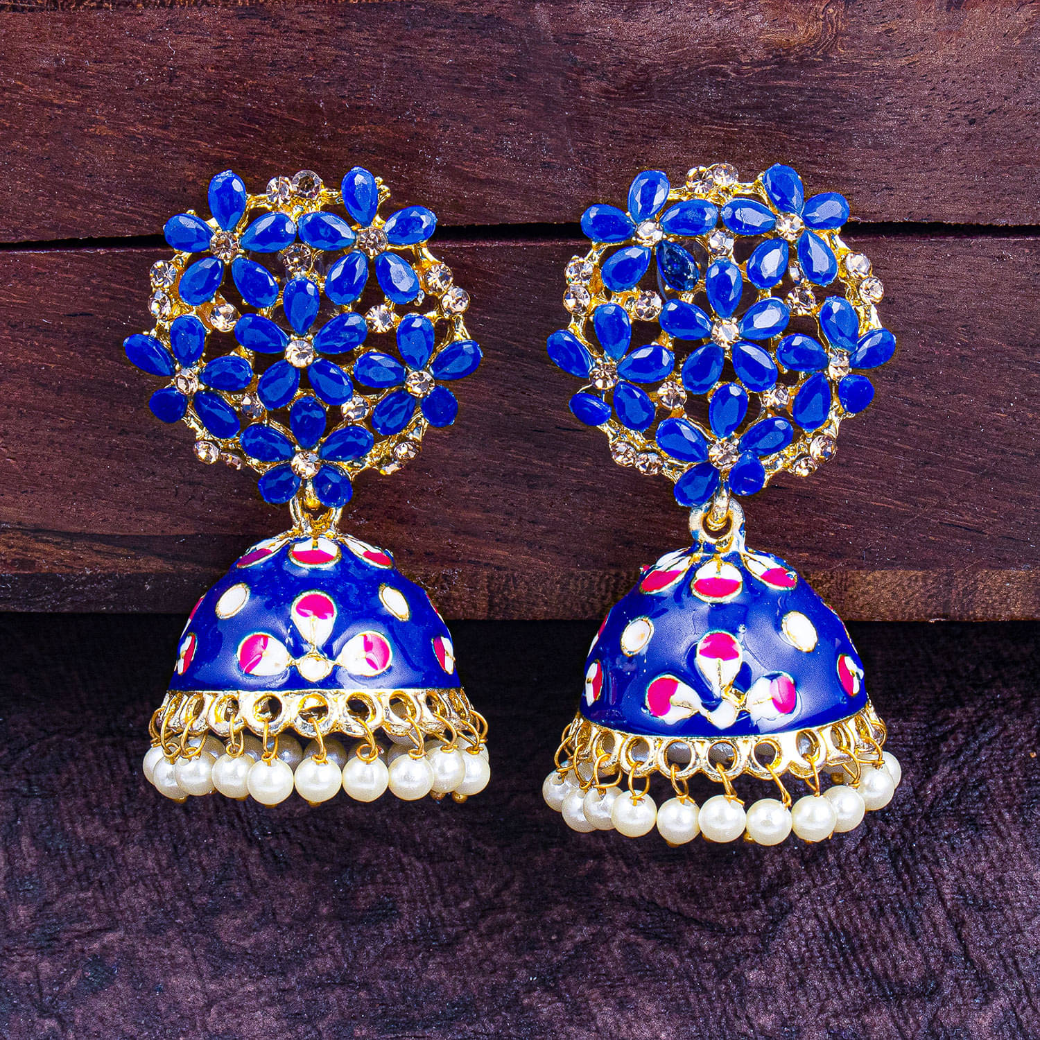     			Sukkhi Magnificient Gold Plated Jumaki Earring For Women