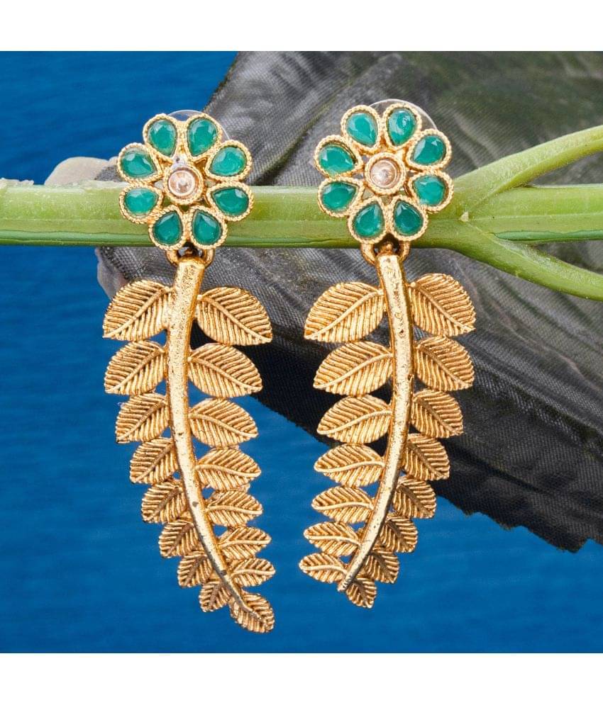     			Sukkhi Ravishing Gold Plated Drop Earring For Women
