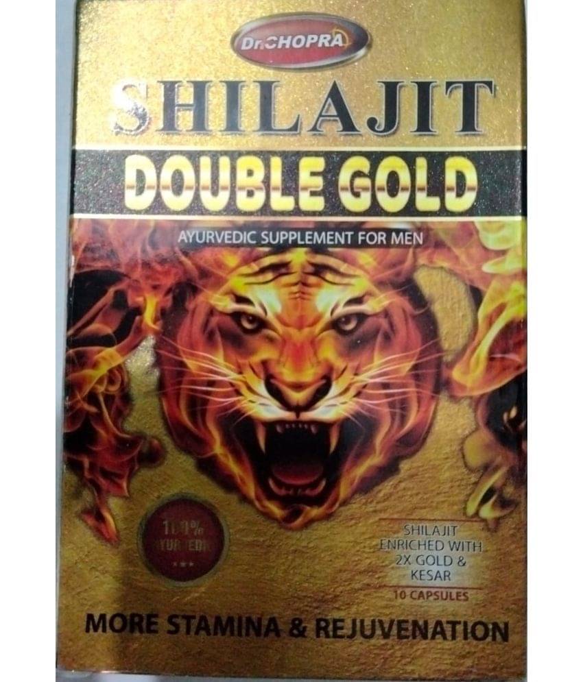     			DR CHOPRA-Shilajit Double Gold Capsule 10 no.s Pack Of3