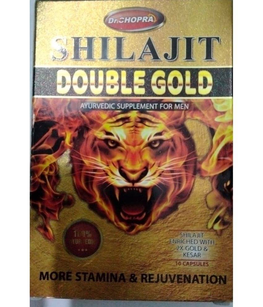     			DR CHOPRA-Shilajit Double Gold Capsule 10 no.s Pack Of3