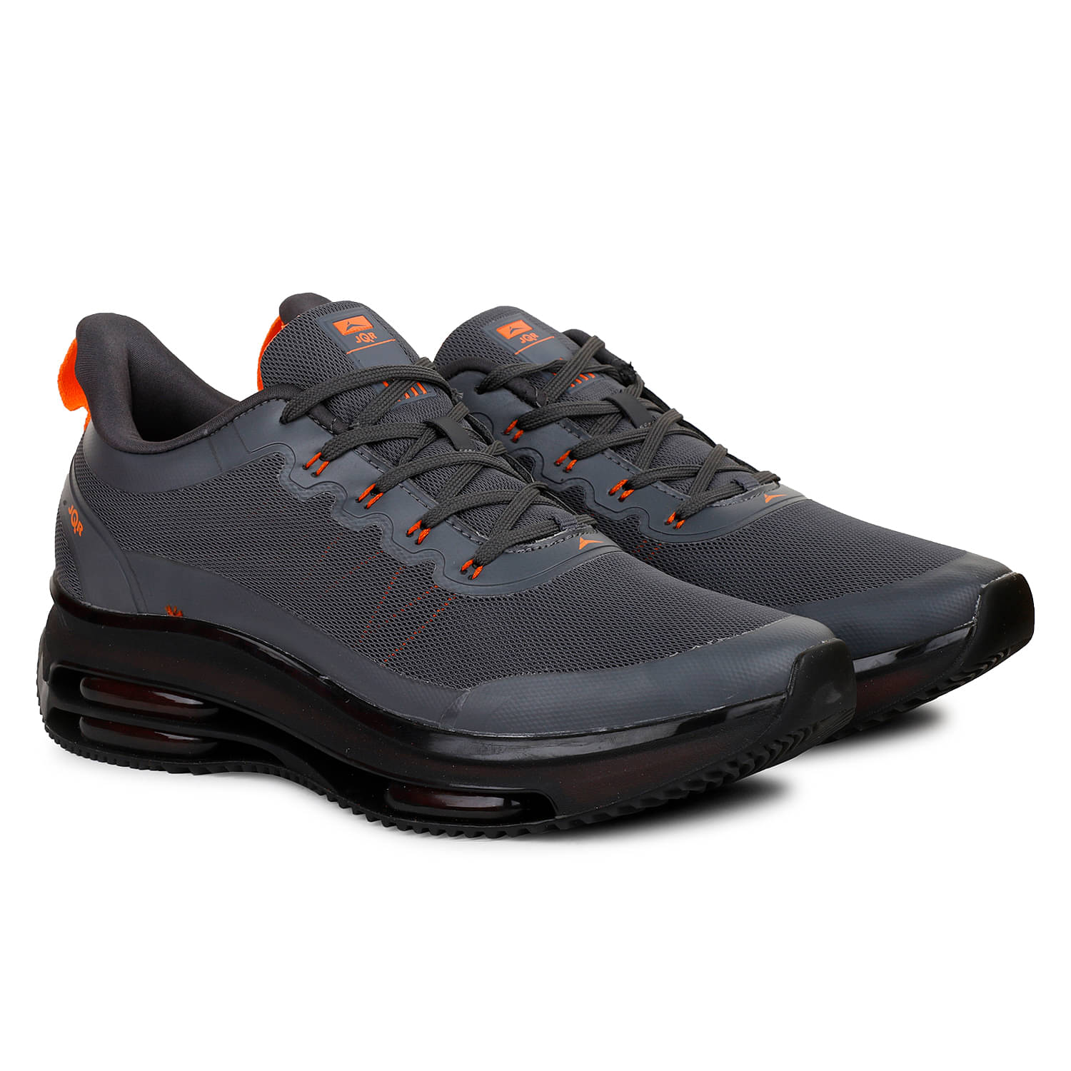JQR JQR MAX Gray Running Shoes JQR JQR MAX Gray Running Shoes