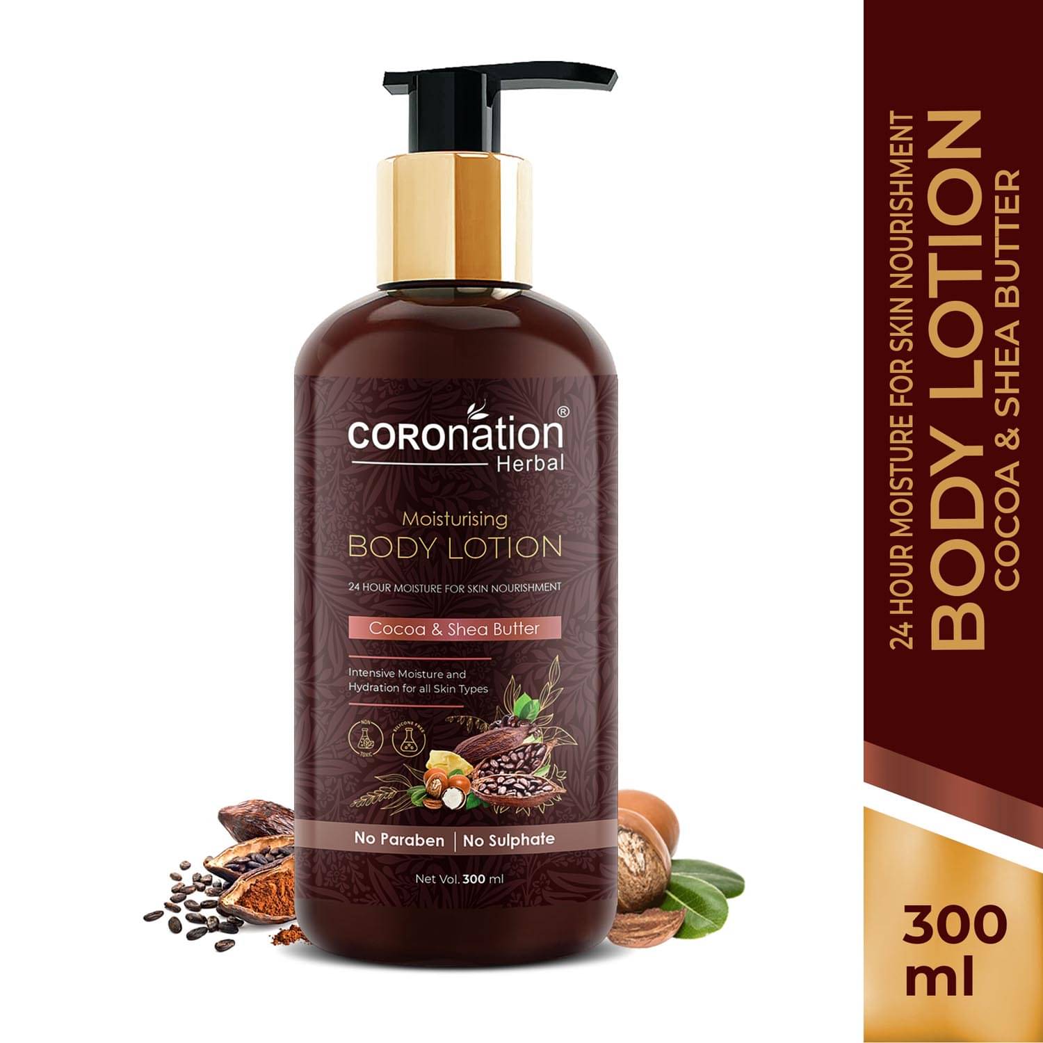     			coronation herbal  Cocoa Butter&Shea Body  Body Lotion ( 300 mL )