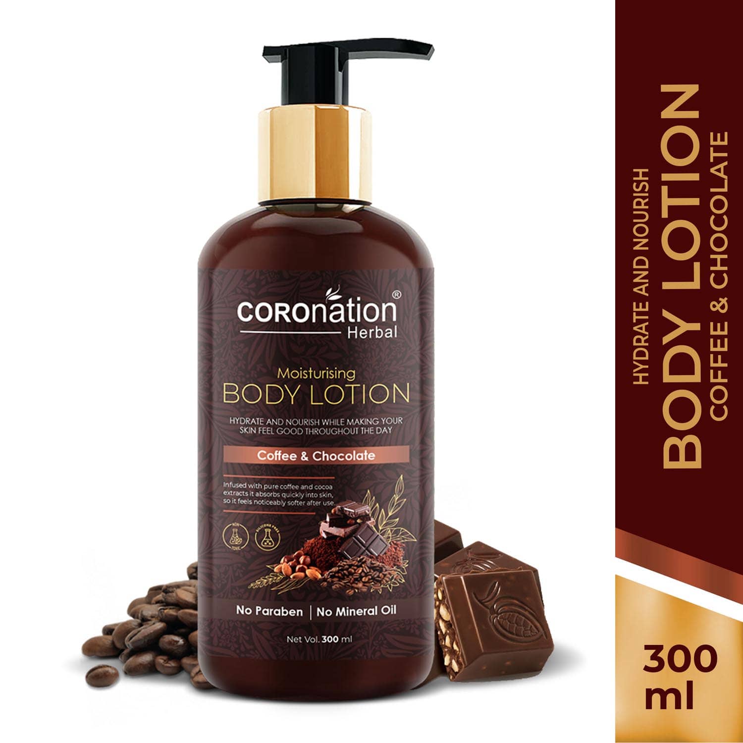 coronation herbal  Coffee & Chocolate Body  Body Lotion ( 300 mL )