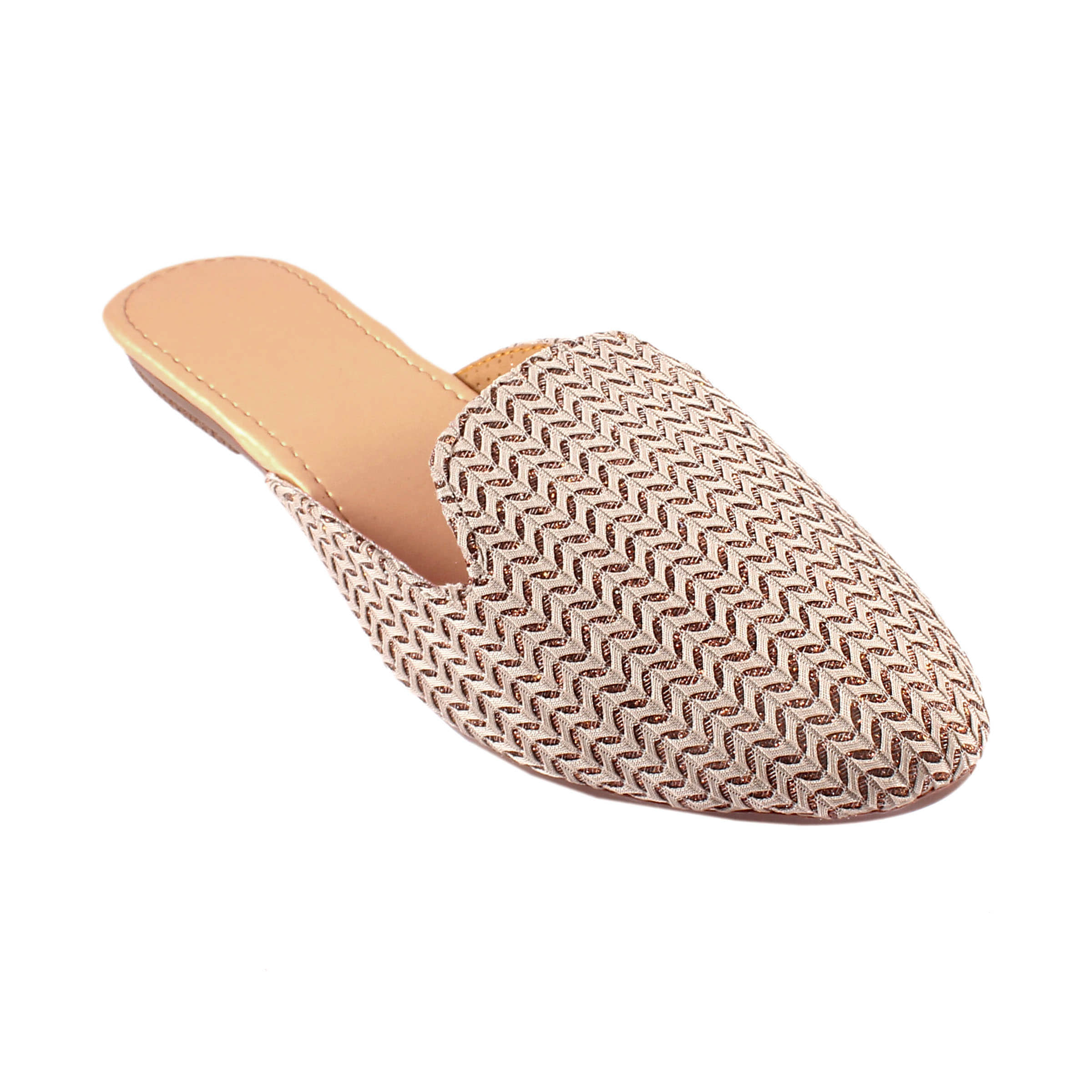 Apratim - Brown Women's Mules - Ethnic Shoes | Buy online on ZillyBuy