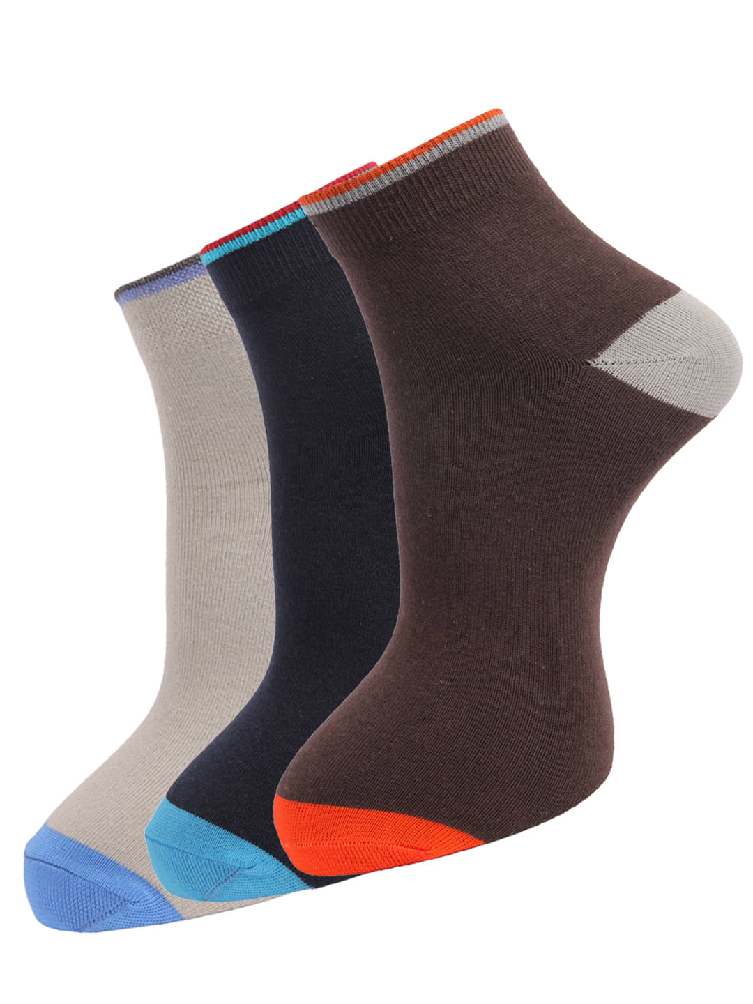     			Dollar Cotton Ankle Length Socks Pack of 3