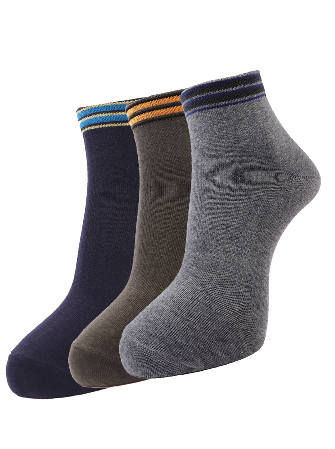 Dollar Cotton Ankle Length Socks Pack of 3 - Socks | Buy online on ZillyBuy