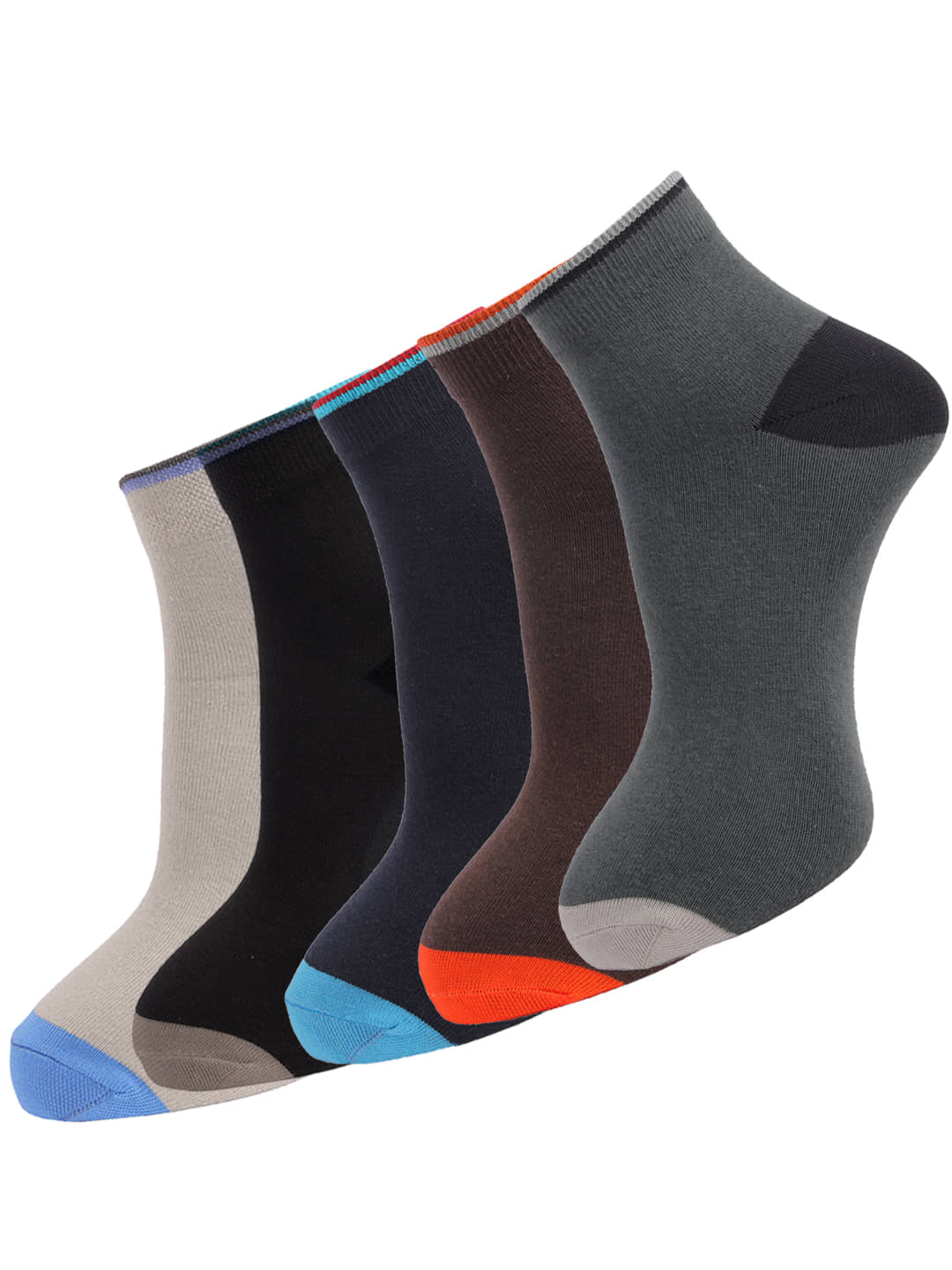 Dollar Cotton Ankle Length Socks Pack of 5 - Socks | Buy online on ZillyBuy