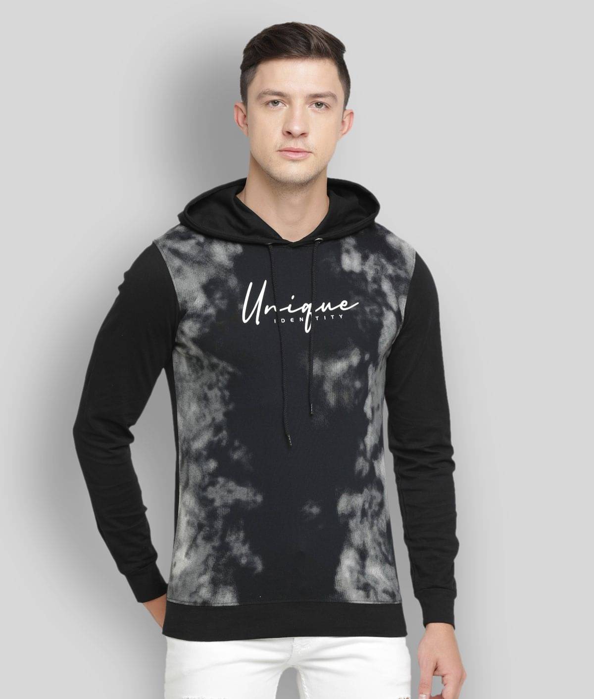     			Maniac - Black Cotton Slim Fit Men's T-Shirt ( Pack of 1 )