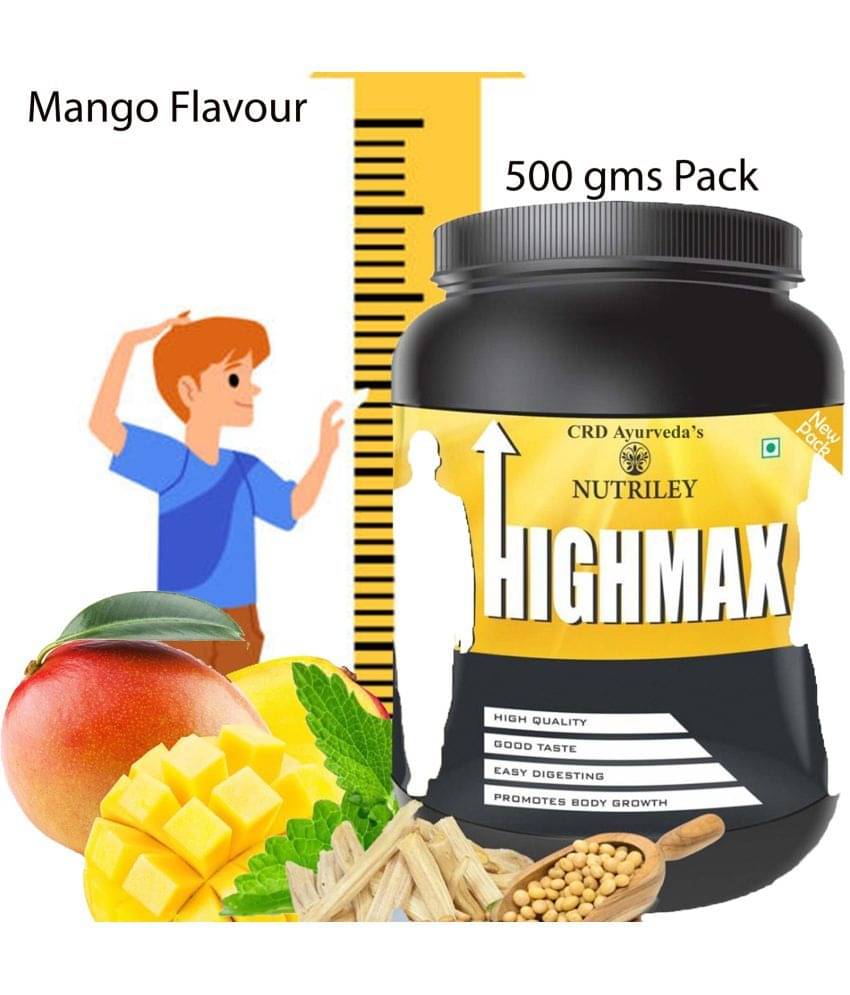 Nutriley Highmax Height & Mass Gain Supplement 500 gm Nutriley Highmax Height & Mass Gain Supplement 500 gm