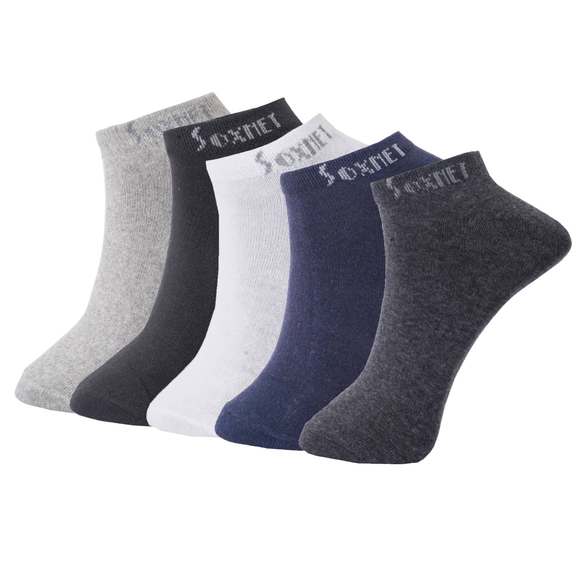 PENYAN Cotton Casual Low Cut Socks Pack of 3 - Socks | Buy online on ZillyBuy