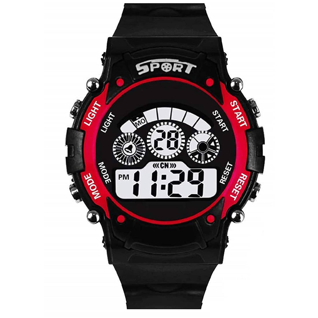Redux DG045 Digital Red Ring Boy's & Girl's Watch For Kids Redux DG045 Digital Red Ring Boy's & Girl's Watch For Kids