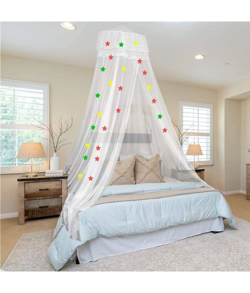     			Classic Mosquito Net, Machardani King Off White Mosquito Net, Machardani