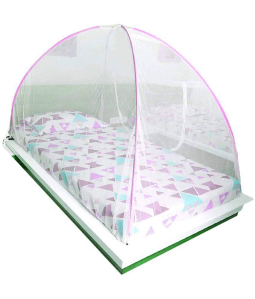     			Classic Mosquito Net, Machardani Single Pink Mosquito Net, Machardani