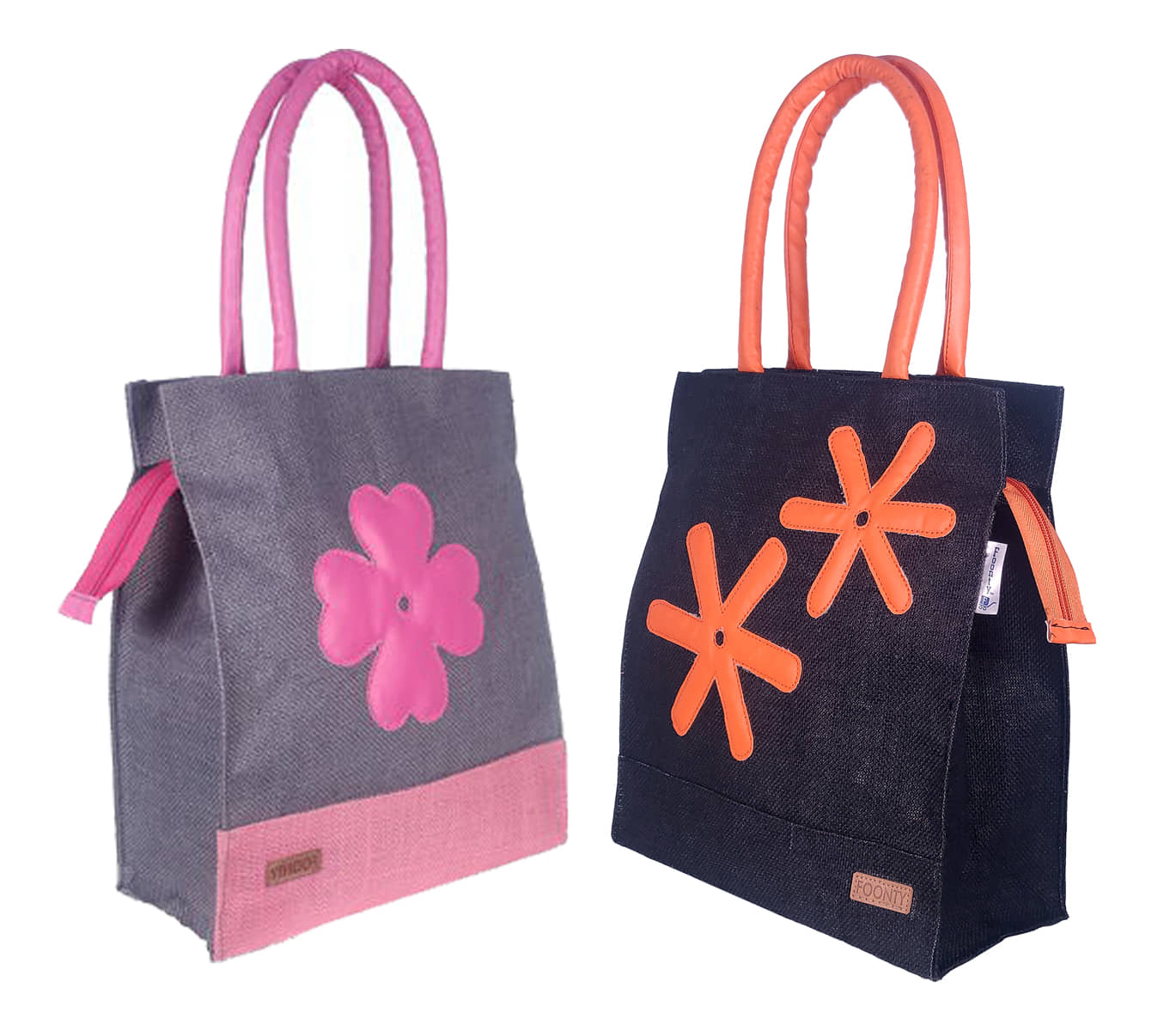 Foonty Jute Lunch Bag - Handbags | Buy online on ZillyBuy