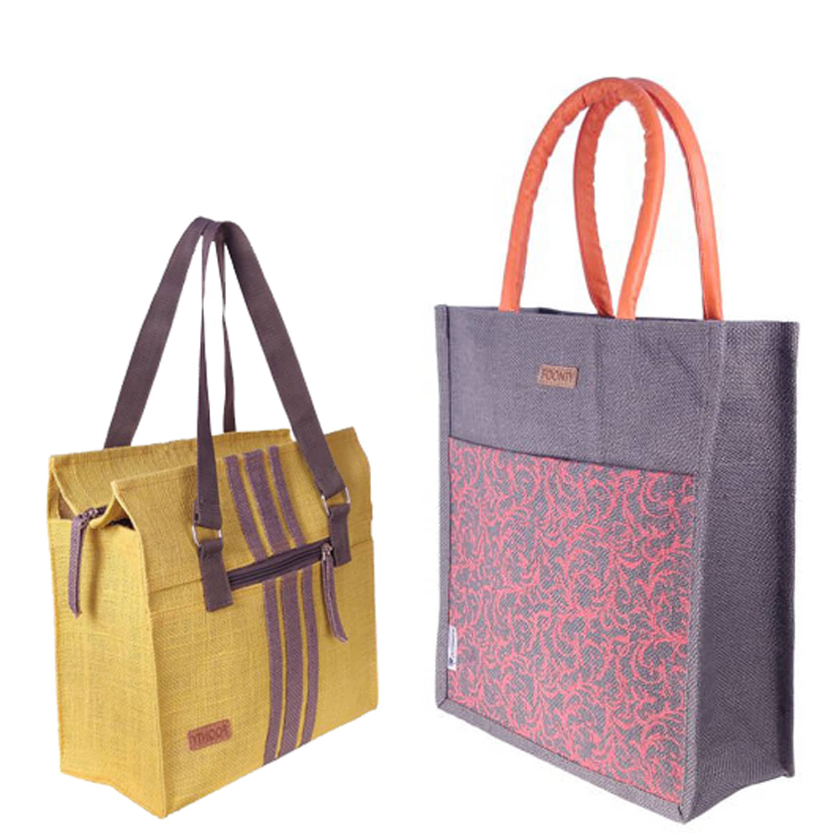 Foonty Jute Lunch Bag - Handbags | Buy online on ZillyBuy