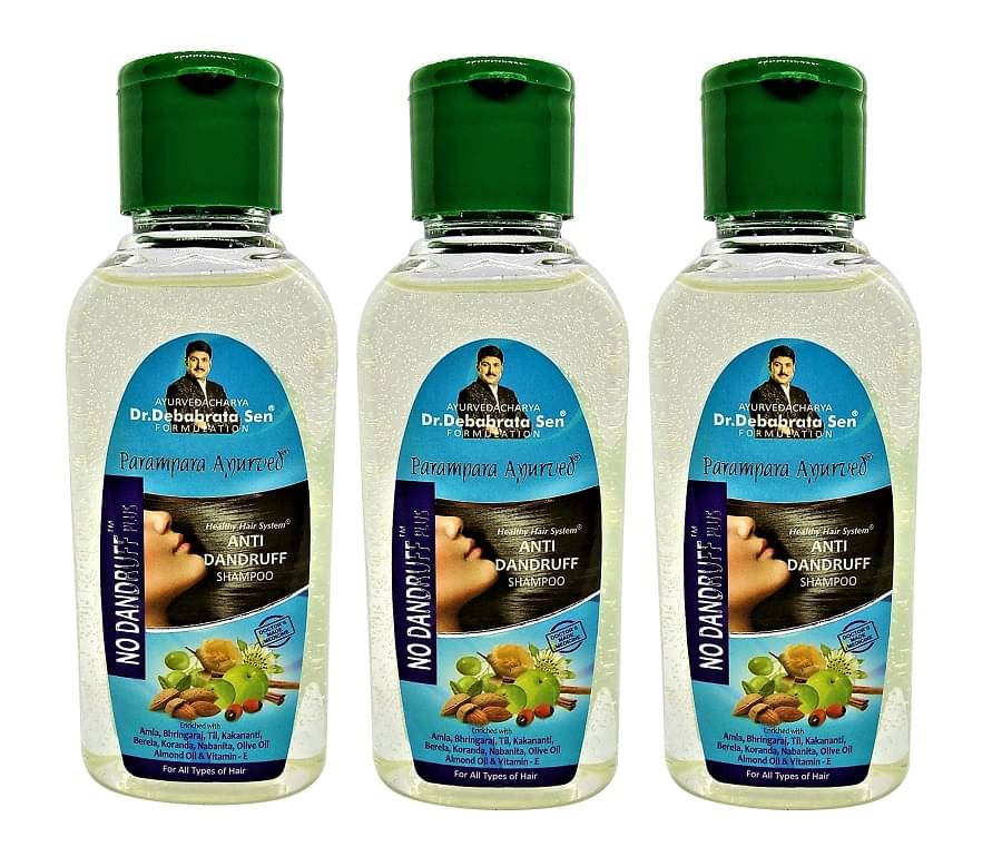     			Parampara Ayurved Anti Dandruff Shampoo 100 mL Pack of 3