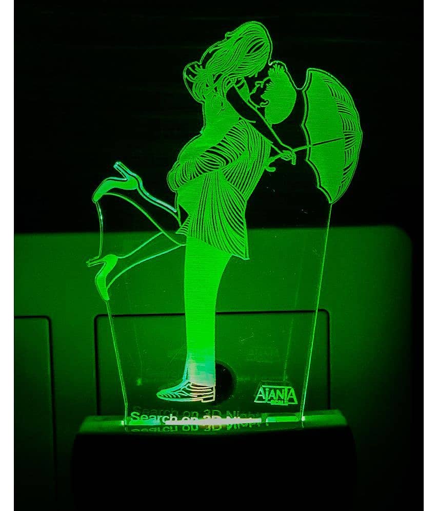 SUPER AJANTA COUPLE WITH UMBRELLA 2094 Night Lamp Multi - Pack of 1 - Electricals | Buy online on ZillyBuy