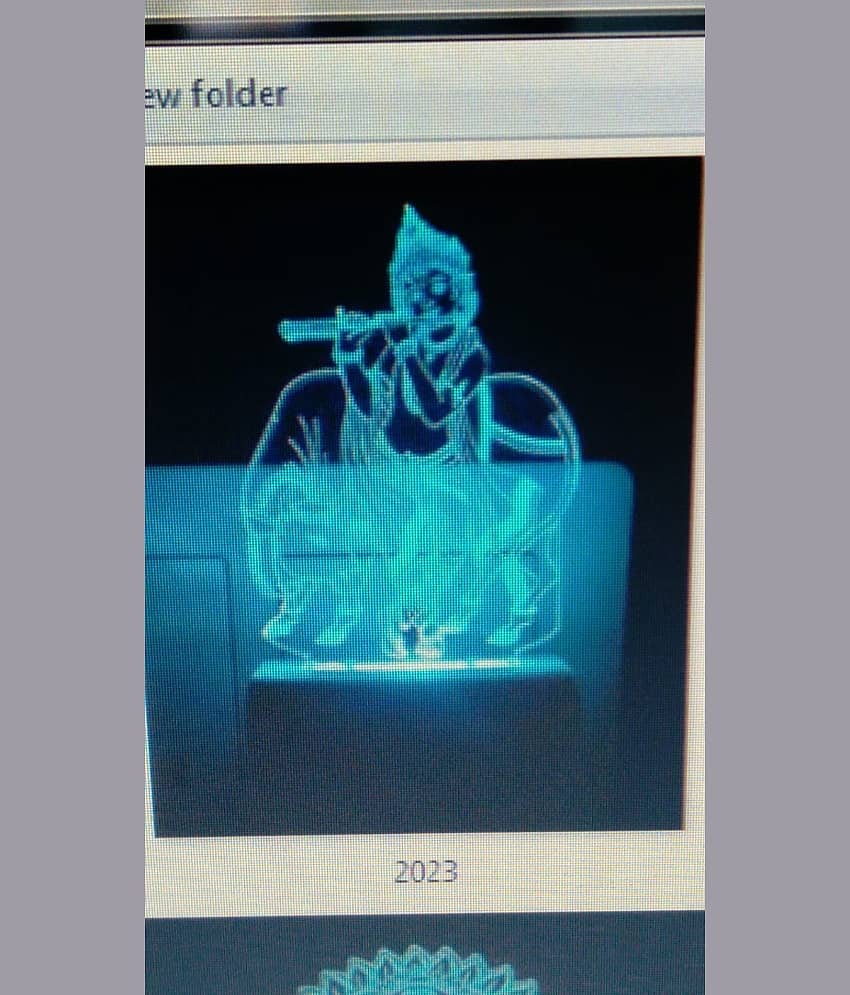 SUPER AJANTA KRISNA WITH COW 2023 Night Lamp Multi - Pack of 1 - Electricals | Buy online on ZillyBuy