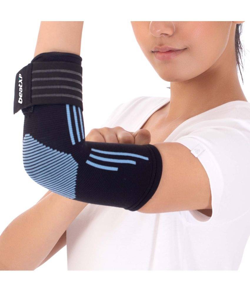     			Elbow Support for Gym (1 Pair) - Elbow Brace for Men Women Workout | Elbow Compression Sleeves for Tendonitis Pain Relief, Elbow Pain