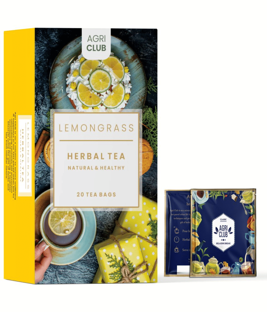 Agri Club Lemongrass Herbal Tea 20 Tea Bags     			Agri Club Lemongrass Herbal Tea 20 Tea Bags