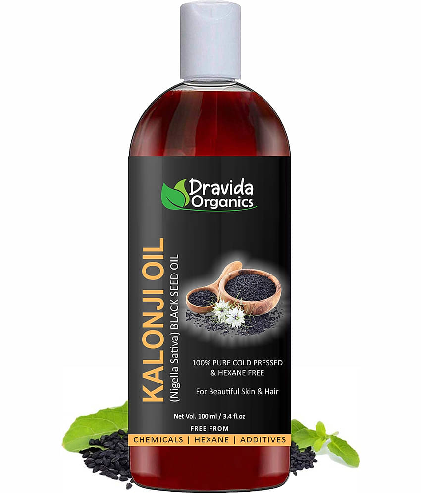 Dravida Organics Cold Pressed Kalonji oil 100 mL