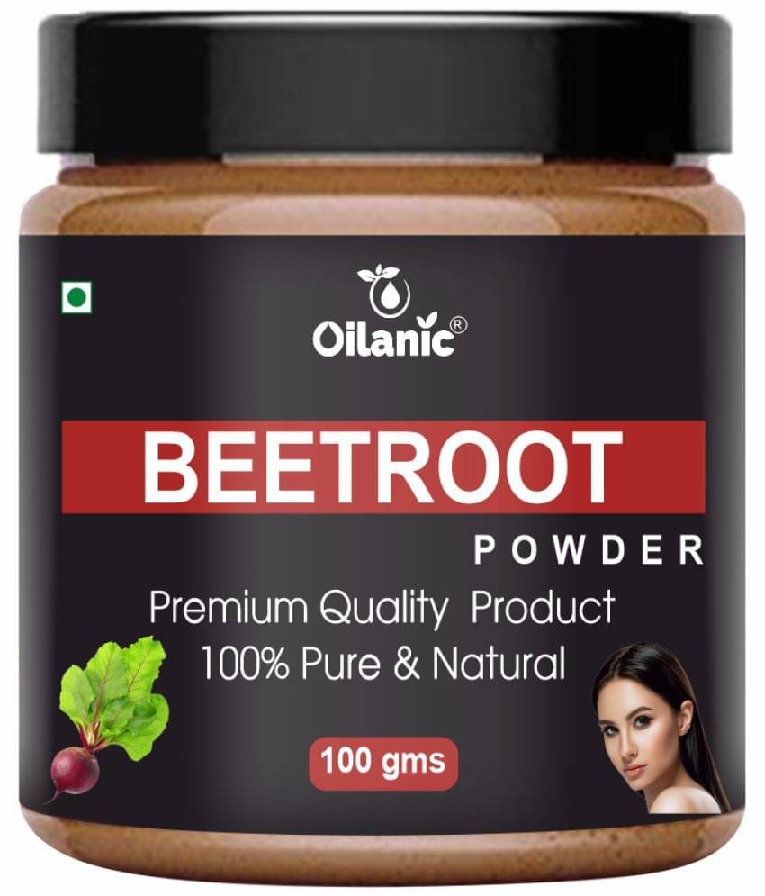 Oilanic Natural Beetroot Powder For Haircare Face Mask Masks 100 gm Oilanic Natural Beetroot Powder For Haircare Face Mask Masks 100 gm