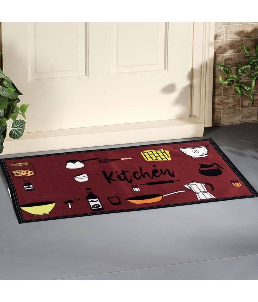 Aazeem Multi Single Anti-skid Kitchen Door Mat - ( 60 X 40 cm,1cm Thickness) Aazeem Multi Single Anti-skid Kitchen Door Mat - ( 60 X 40 cm,1cm Thickness)