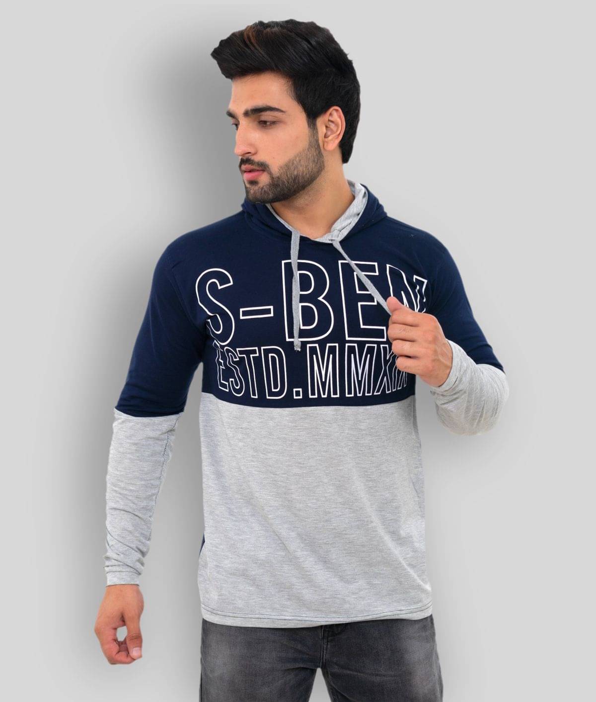     			SKYBEN - Multicolor Cotton Blend Regular Fit Men's T-Shirt ( Pack of 1 )