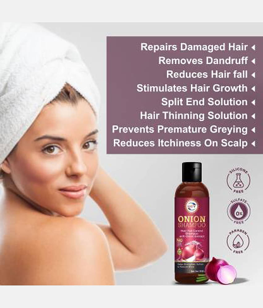 UCY Onion Shampoo for Hair Fall Control Shampoo Shampoo 200 mL