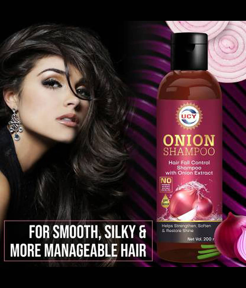 UCY Onion Shampoo for Hair Fall Control Shampoo Shampoo 200 mL