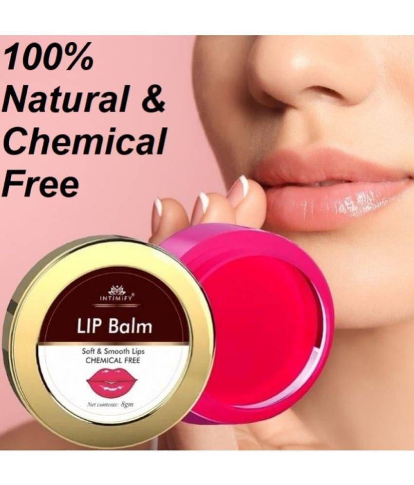 Intimify Lip Balm, for pink lips, lip gloss balm, beetroot lip balm, lip balm women, lip balm fuit, lip care, 8 gm Intimify Lip Balm, for pink lips, lip gloss balm, beetroot lip balm, lip balm women, lip balm fuit, lip care, 8 gm