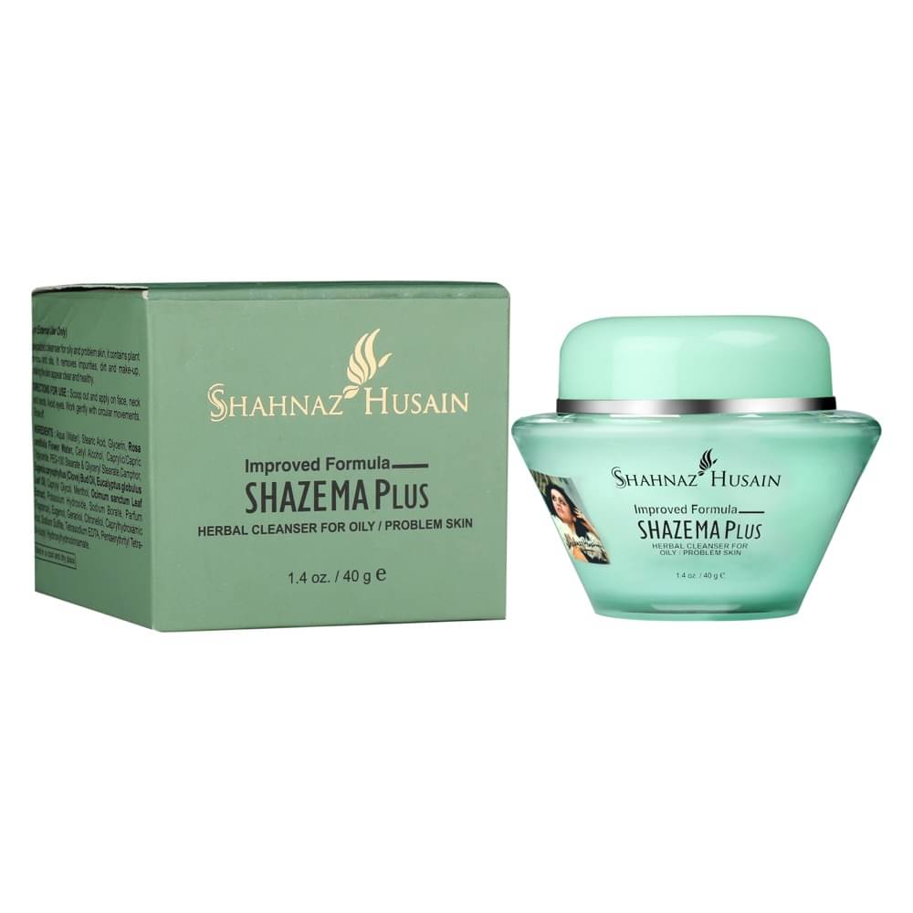 Shahnaz Husain Shazema Plus - Herbal Cleanser for Oily / Problem Skin - 40 gm Shahnaz Husain Shazema Plus - Herbal Cleanser for Oily / Problem Skin - 40 gm