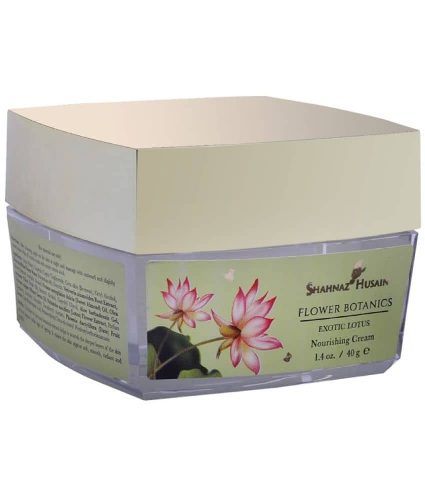 Shahnaz Husain Flower Botanics - Exotic Lotus Nourishing Cream - 40 gm