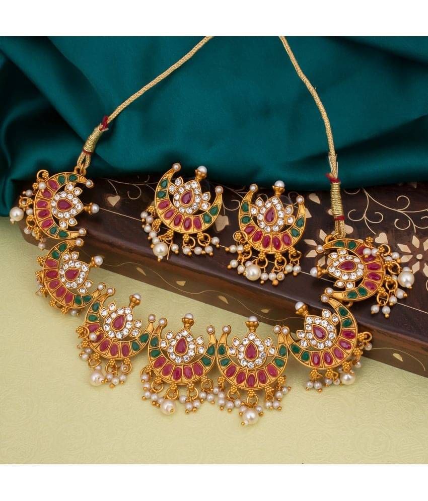     			Sukkhi Alloy Multi Color Traditional Necklaces Set Collar