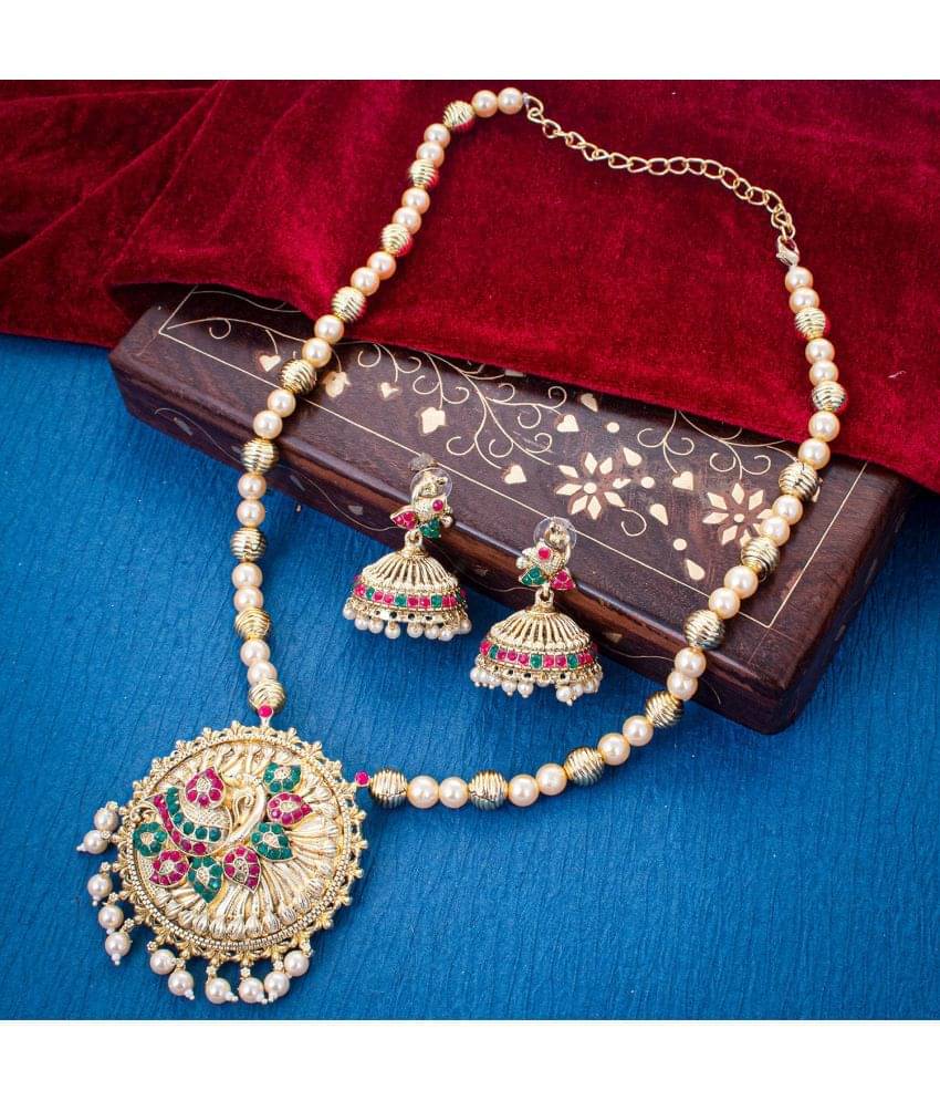     			Sukkhi Alloy Multi Color Traditional Necklaces Set Collar