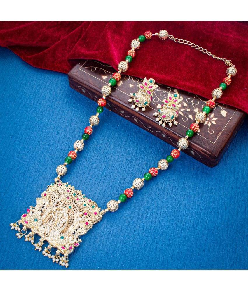     			Sukkhi Alloy Multi Color Traditional Necklaces Set Collar