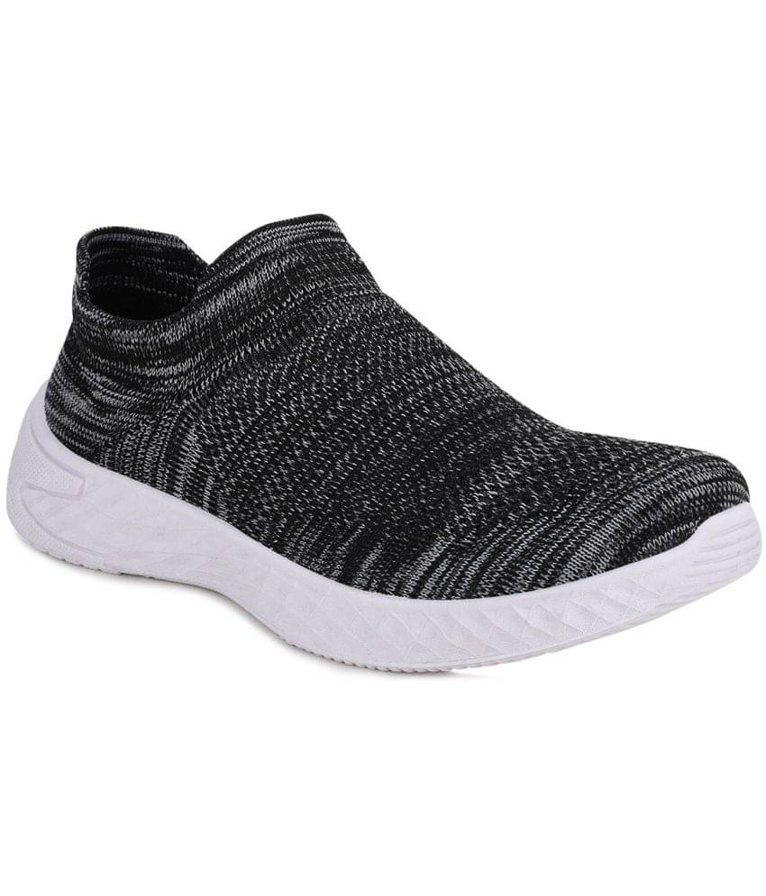     			Sukun Lifestyle Black Casual Shoes