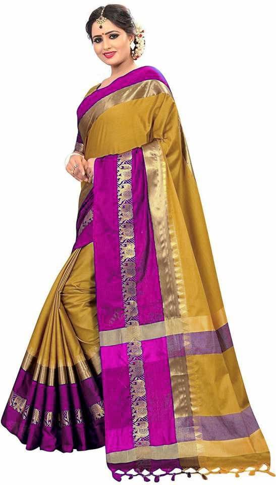     			fab woven Cotton Blend Self Design Saree With Unstitched Blouse Piece ( Mint Green )