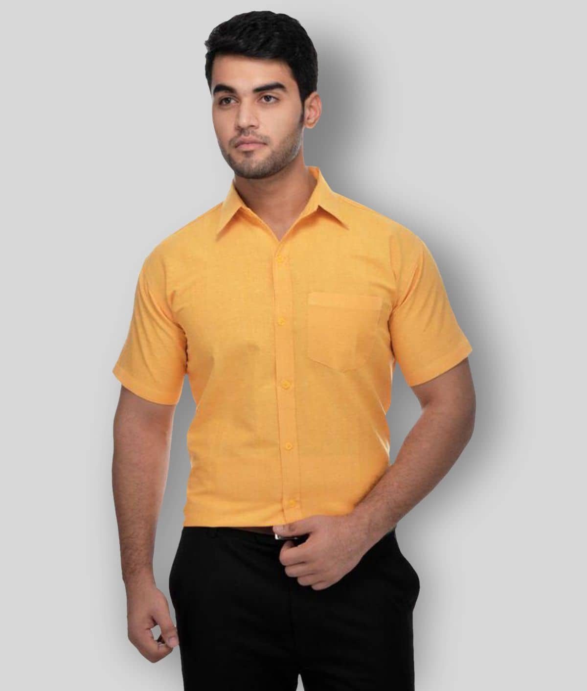 DESHBANDHU DBK - Multicolor Cotton Regular Fit Men's Formal Shirt (Pack of 2)