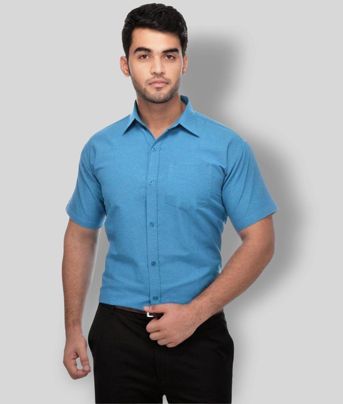 DESHBANDHU DBK - Multicolor Cotton Regular Fit Men's Formal Shirt (Pack of 2) DESHBANDHU DBK - Multicolor Cotton Regular Fit Men's Formal Shirt (Pack of 2)