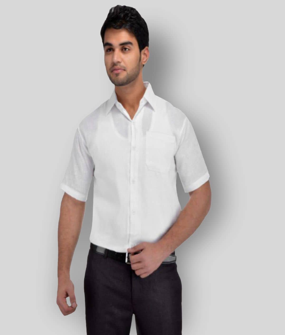 DESHBANDHU DBK - Multicolor Cotton Regular Fit Men's Formal Shirt (Pack of 2)