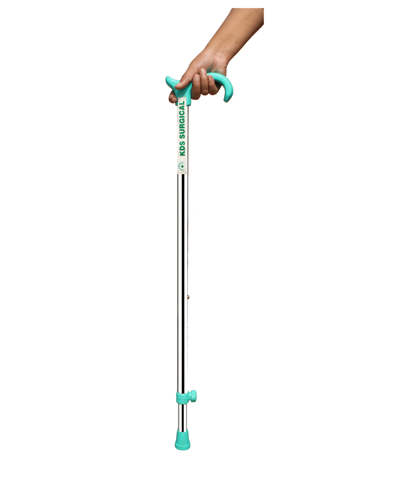 KDS SURGICAL 1 Leg Steel Height Adjustable Steel Walking Sticks