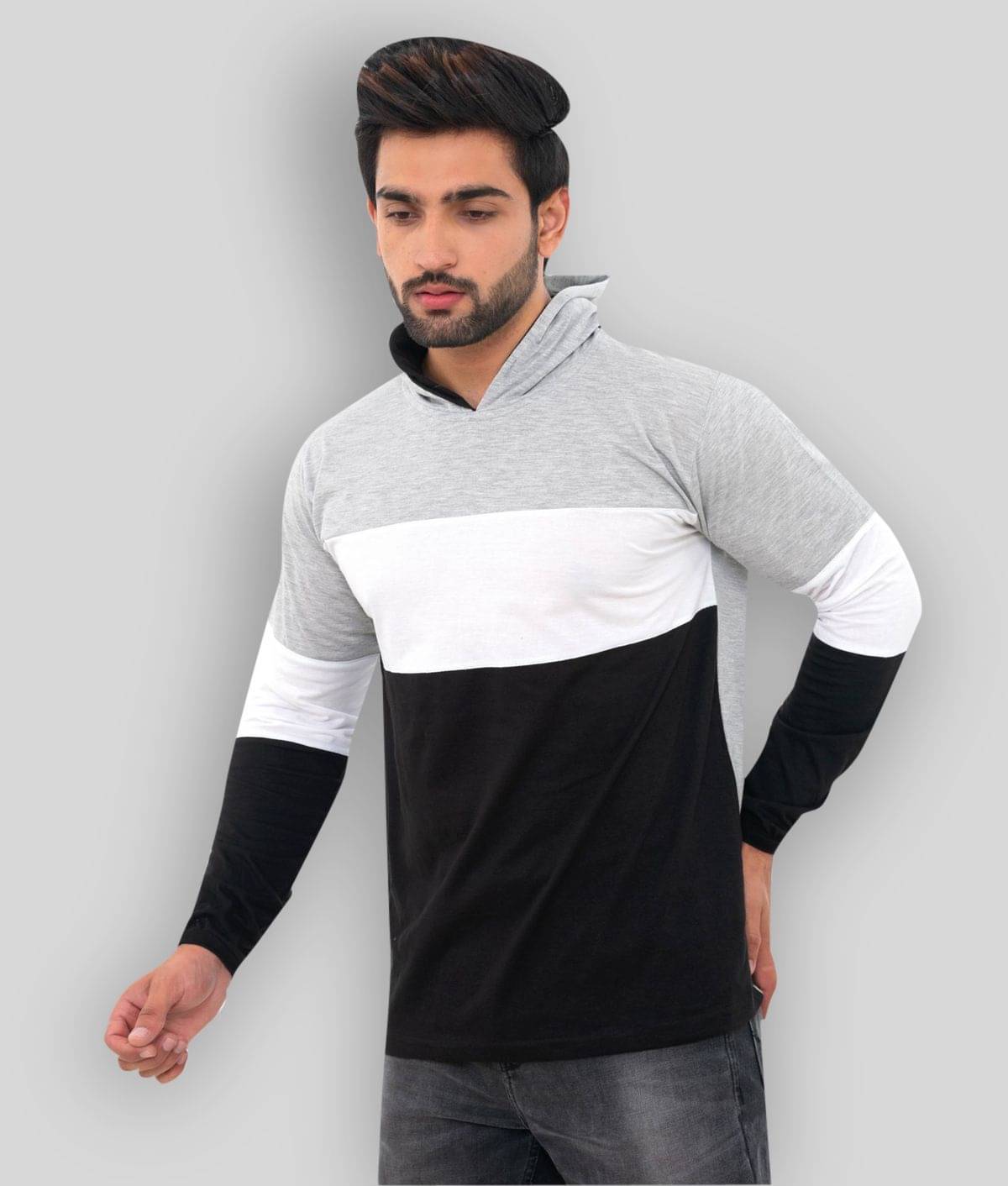     			SKYBEN - Multicolor Cotton Blend Regular Fit Men's T-Shirt ( Pack of 1 )