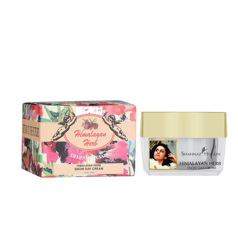 Shahnaz Husain Himalayan Herb Snow Day Cream Plus - 40 gm