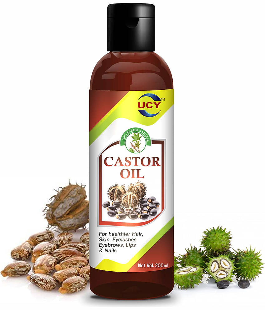 UCY Pure Castor Oil for Hair and Skin 200 mL