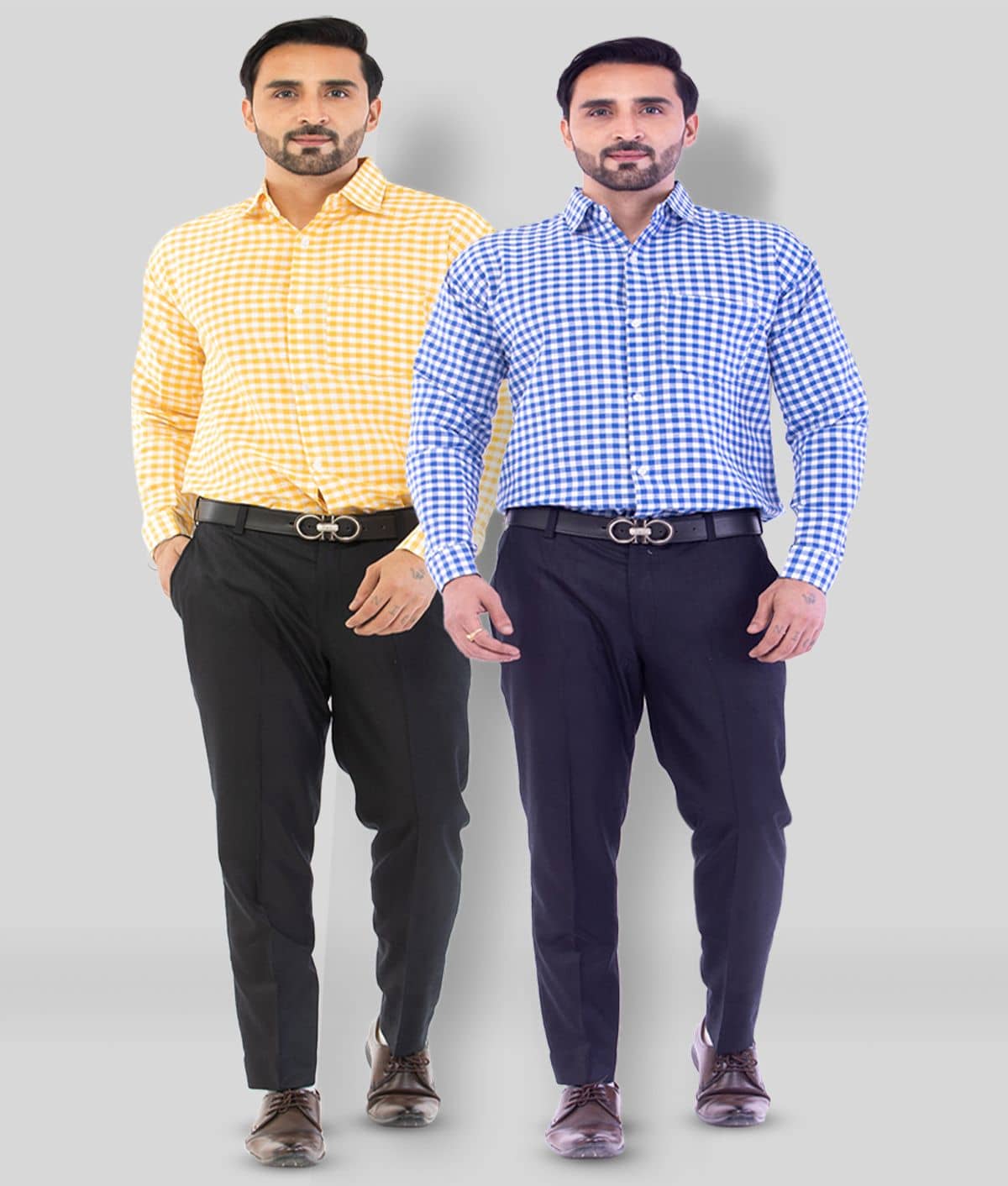 DESHBANDHU DBK - Multicolor Cotton Regular Fit Men's Casual Shirt (Pack of 2 )