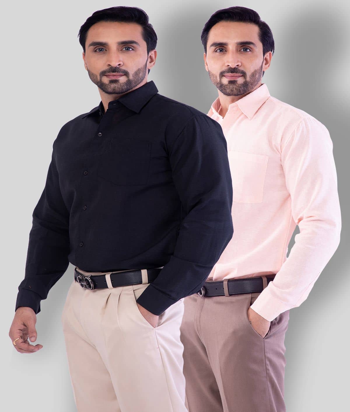 DESHBANDHU DBK - Multicolor Cotton Regular Fit Men's Casual Shirt (Pack of 2 )