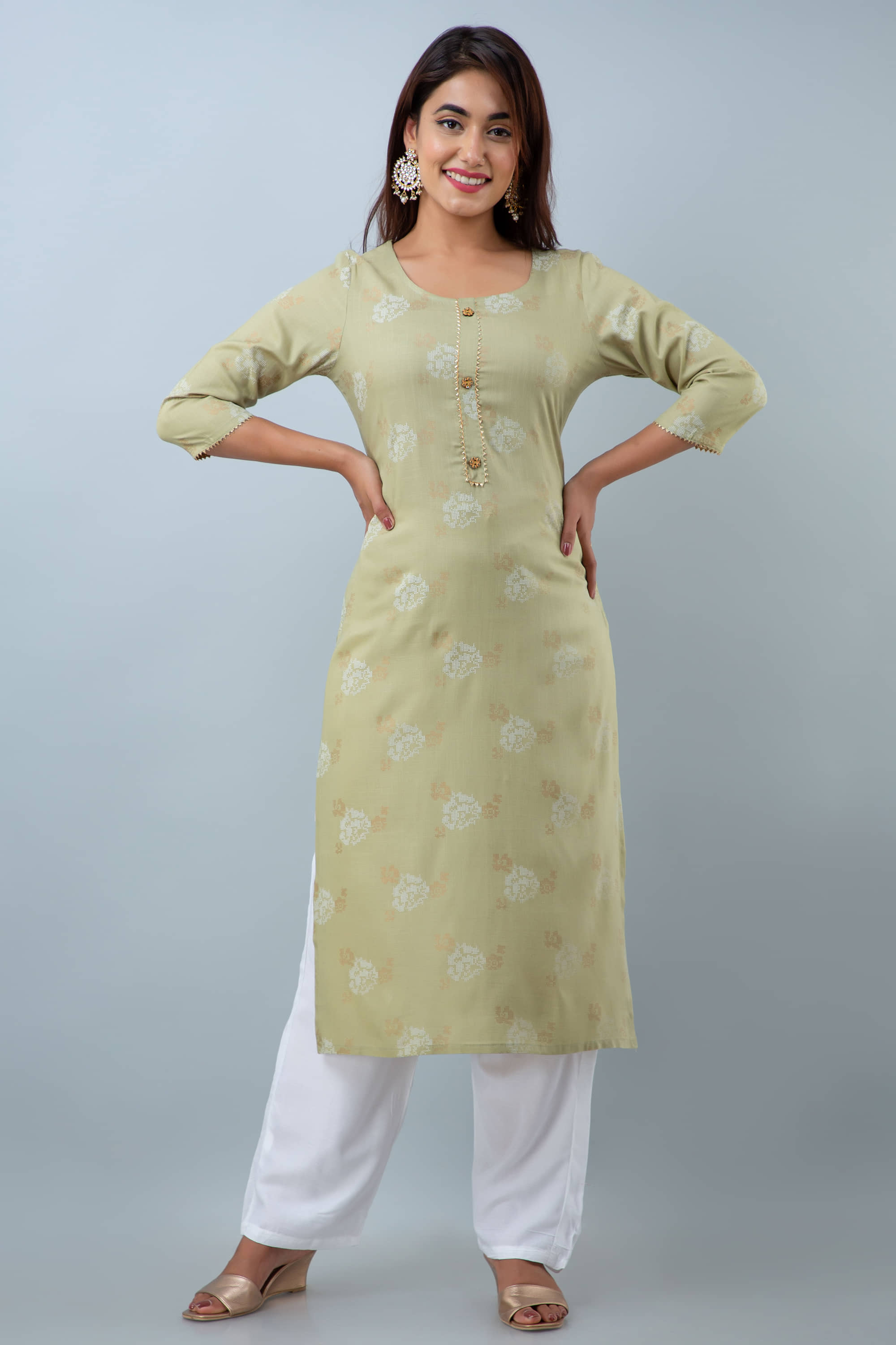 Doriya - Green Straight Rayon Women's Stitched Salwar Suit ( Pack of 1 )