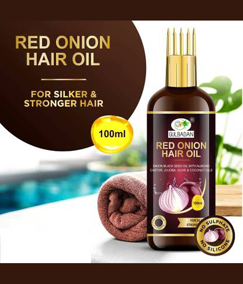 GULBADAN - Hair Growth Onion Oil 100 ml ( Pack of 1 )